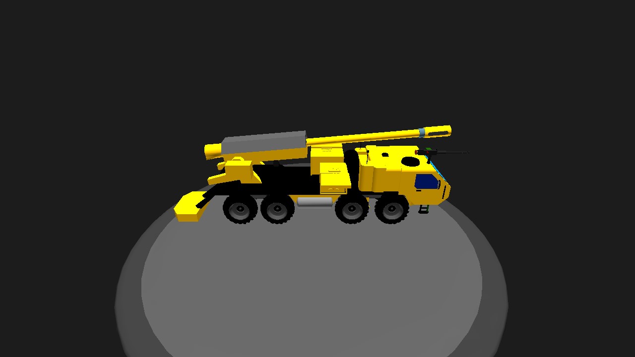 SimplePlanes | M724A2 HEMTT 155mm SPG