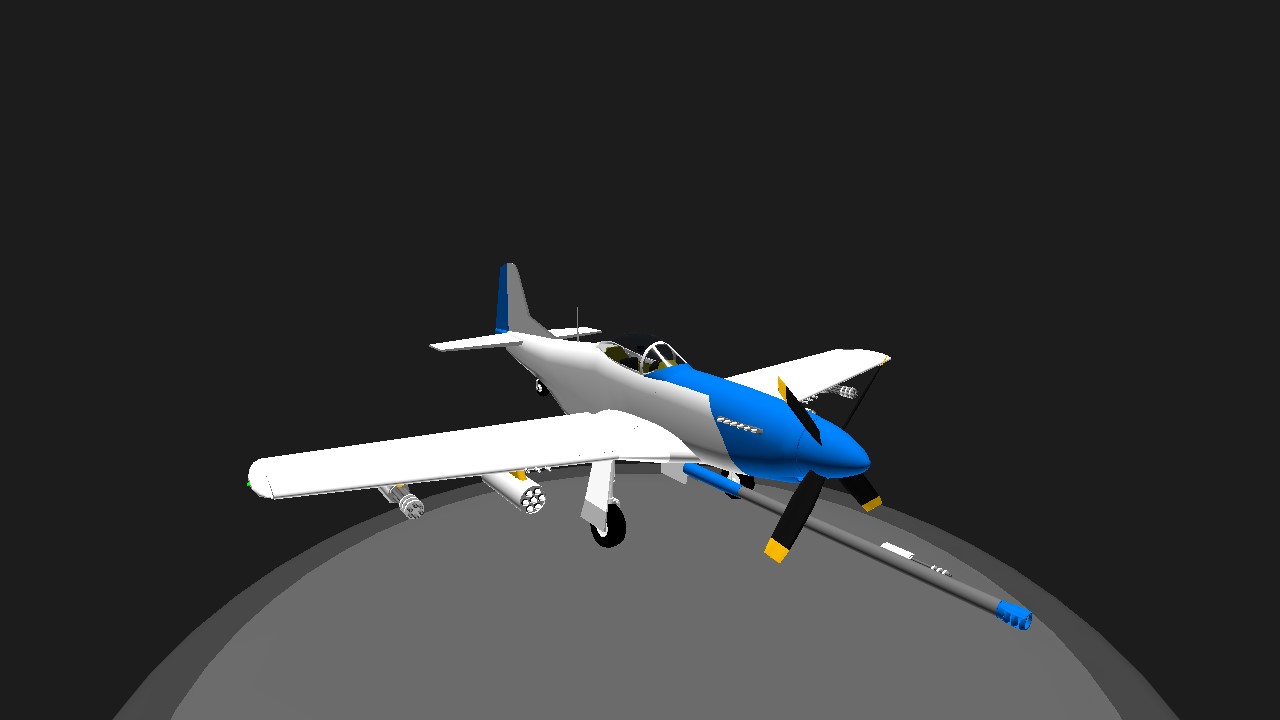 SimplePlanes | P-51-D insane