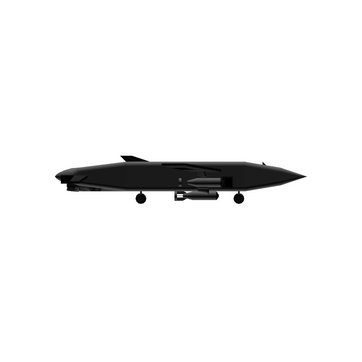 SimplePlanes Hunter Killer Drone   G2JJn1 SideView 