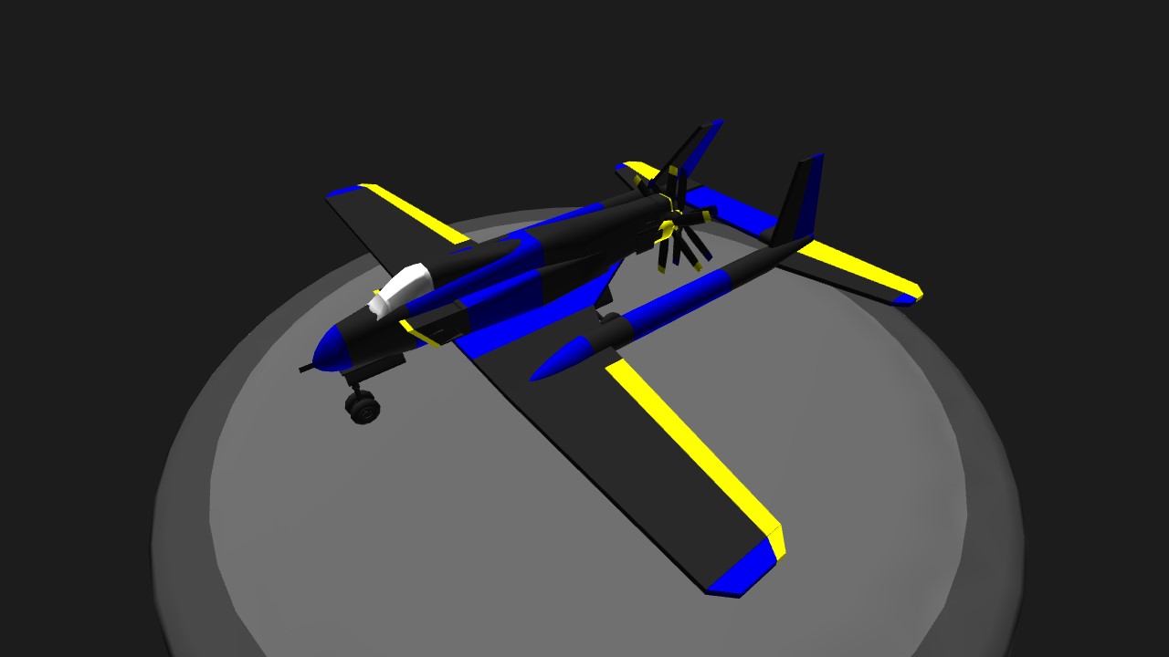 Simpleplanes Pulse Jet Test Type Agility Model