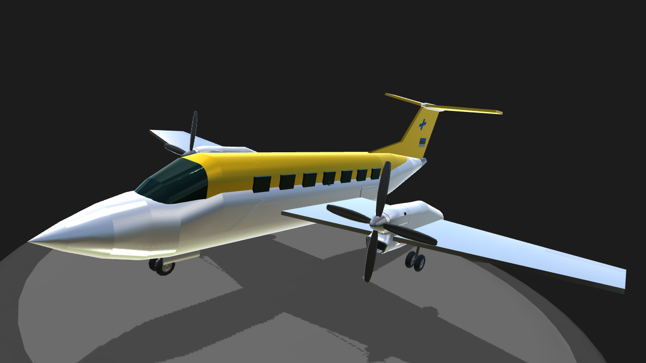 SimplePlanes | Embraer-130 (QAS Livery)