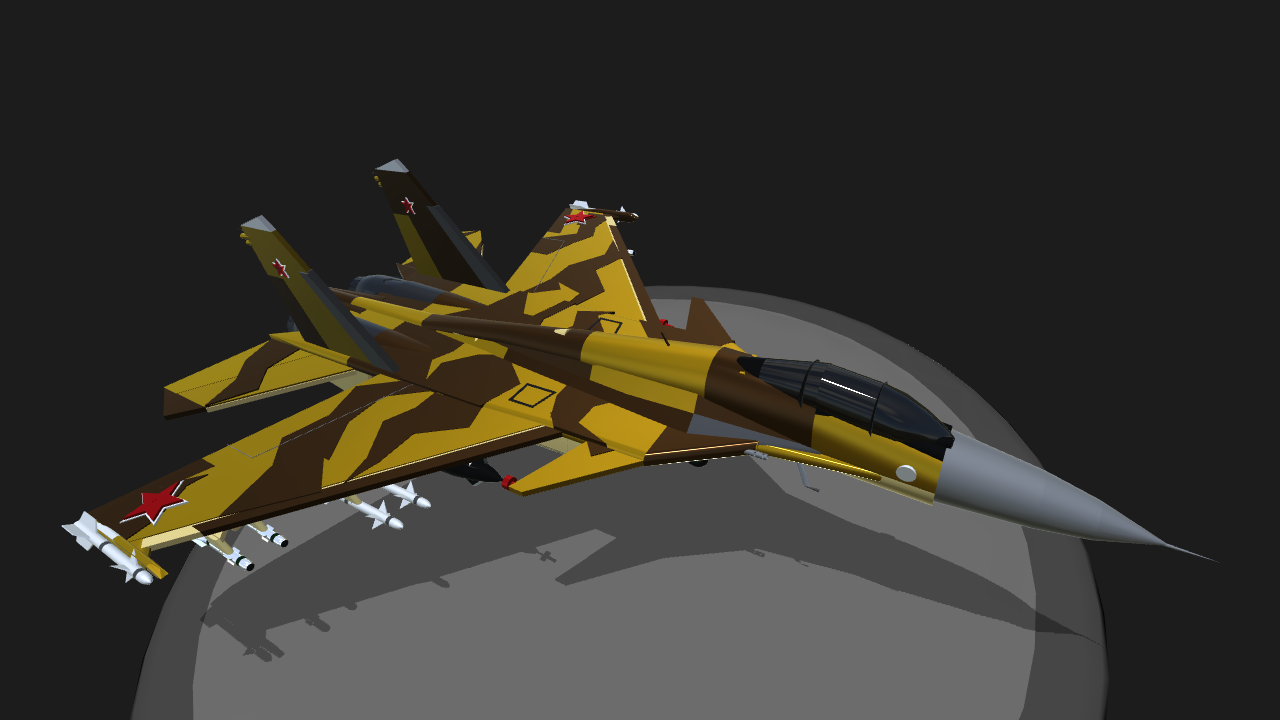 Simpleplanes Sukhoi Su 37 Terminator