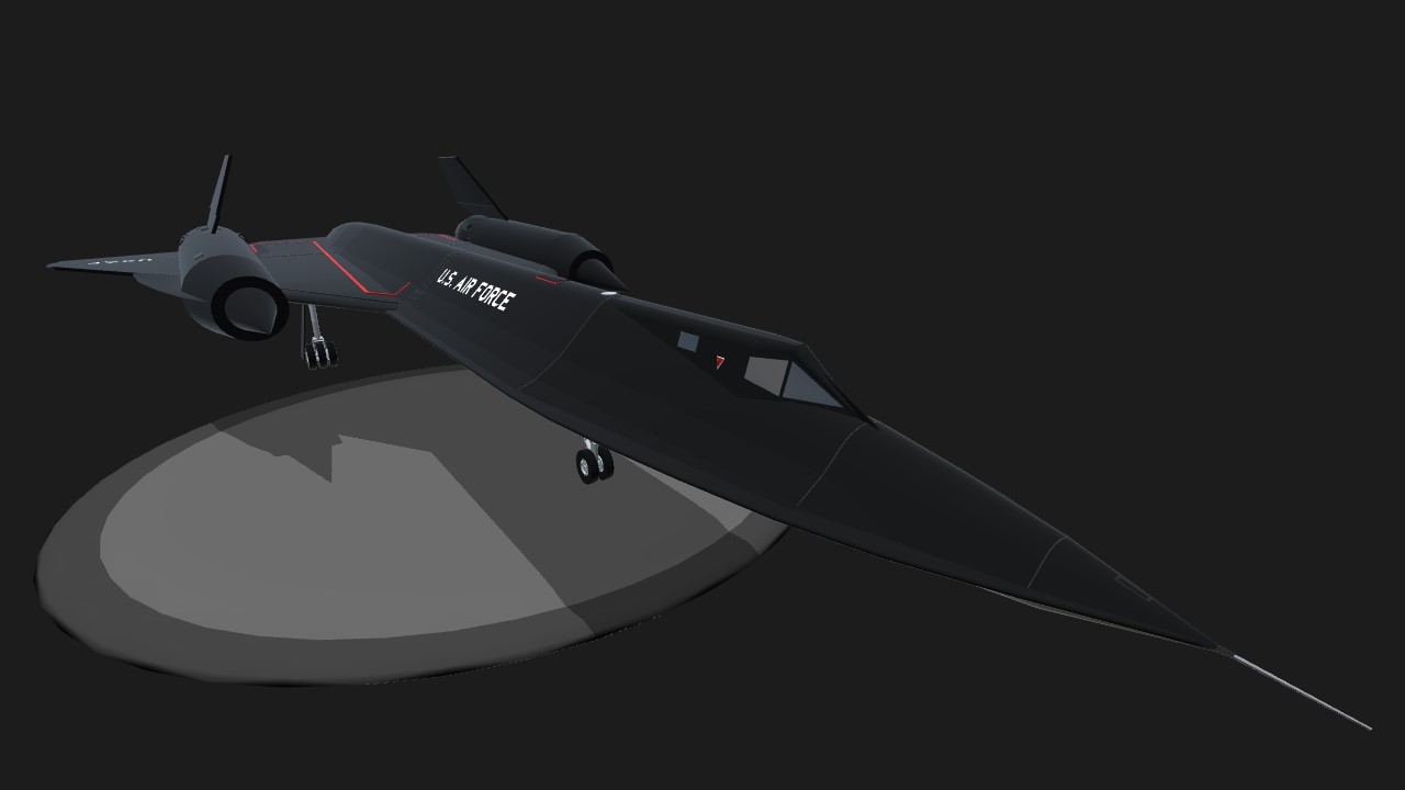 Simpleplanes | Lockheed Sr-71A Blackbird