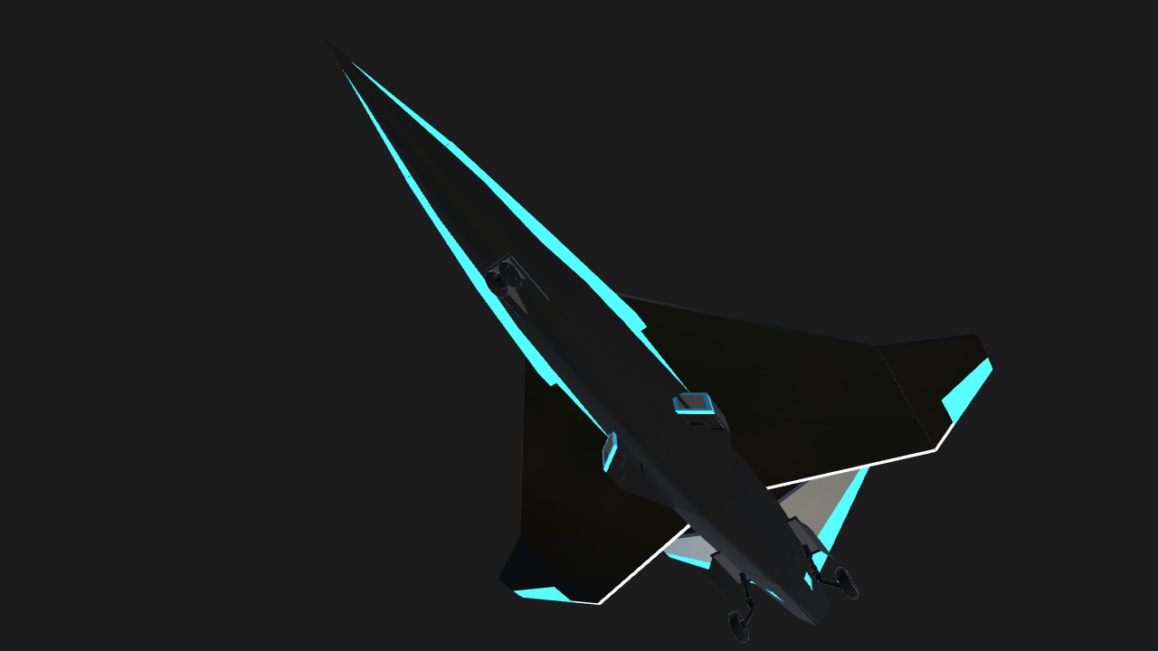 SimplePlanes | Concept Fighter Jet (Neon Edition)