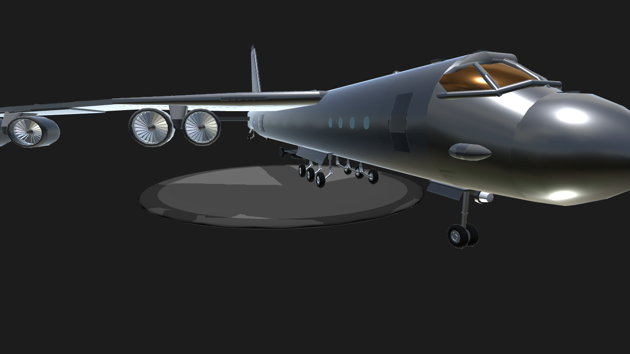 SimplePlanes | Boeing B-52 ''StratoFortress'' With NASA X-43