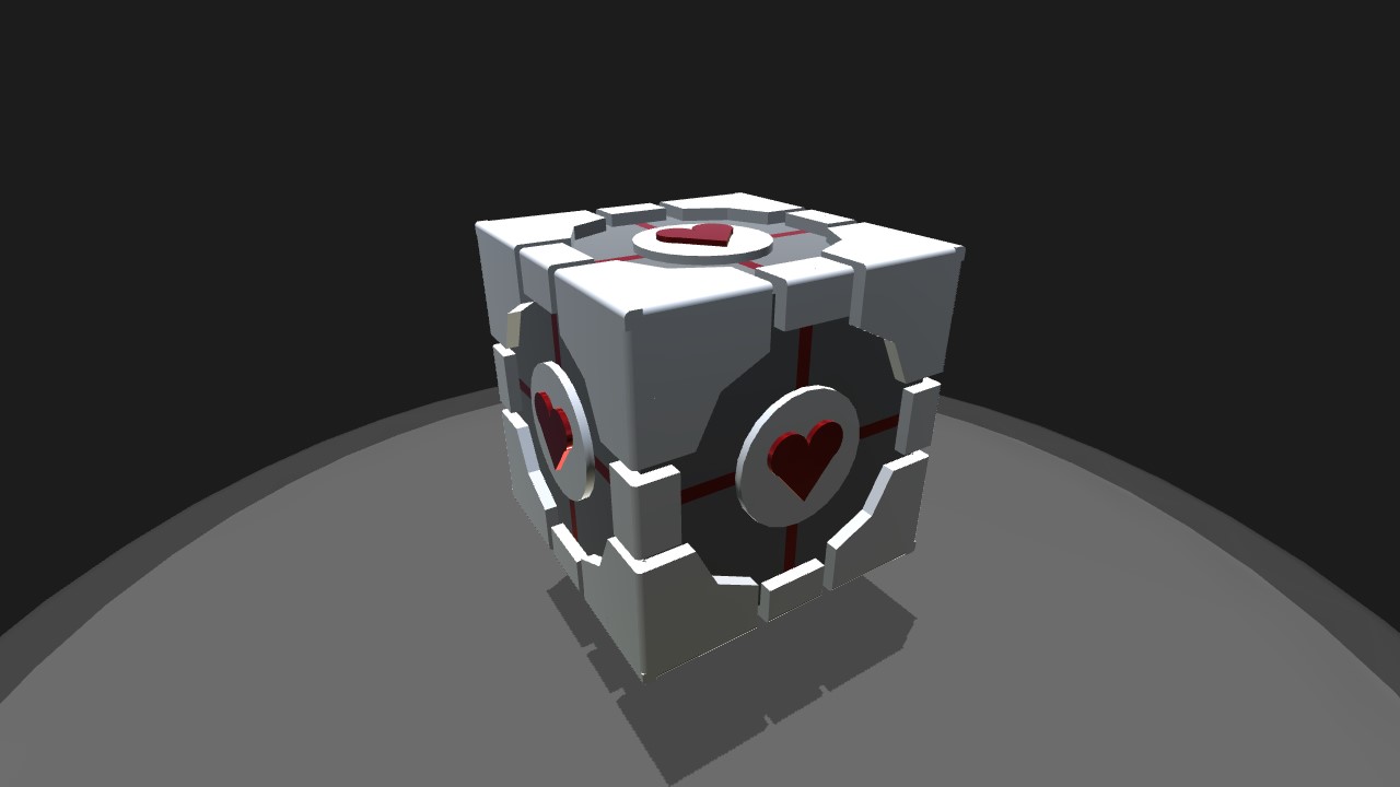 The Weighted Companion Cube Will Never Threaten To Stab You And