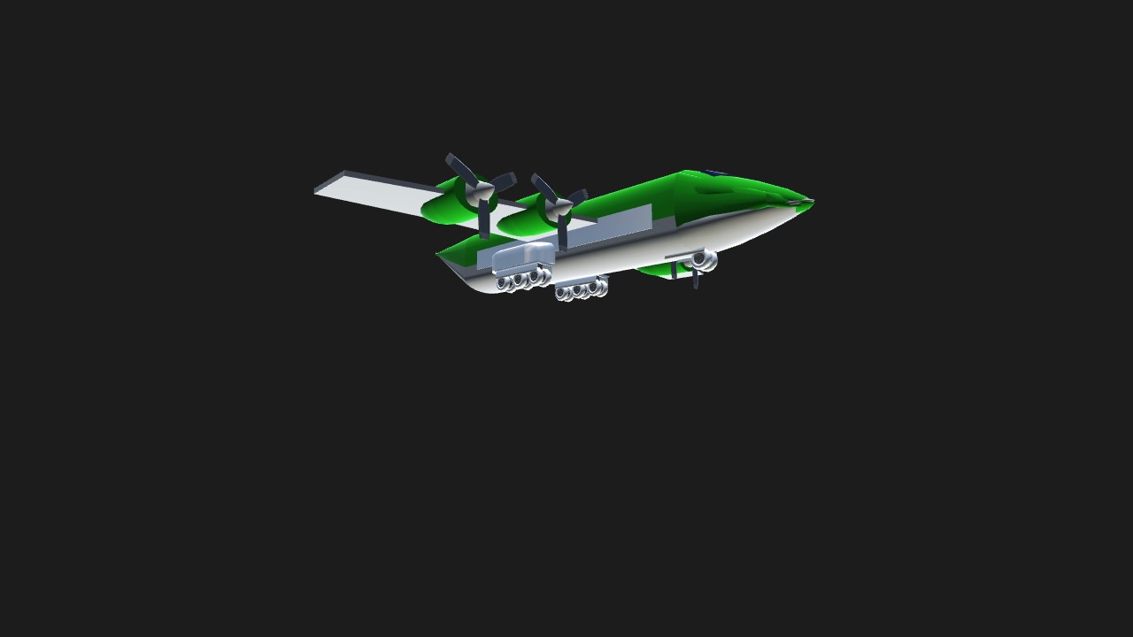 SimplePlanes  Lego City Cargo Plane 7734 (WIP)