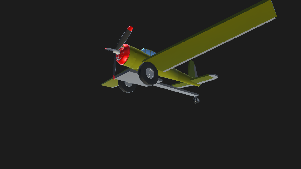 SimplePlanes | Simple WWII fighter (w dolly)