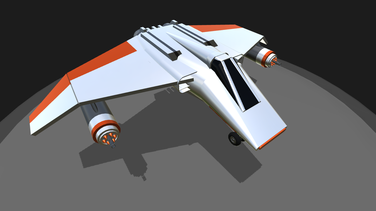 SimplePlanes VWing Airspeeder