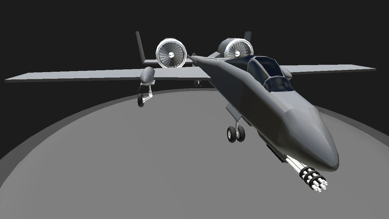 SimplePlanes | A-10 Thunderbolt II (Unarmed)