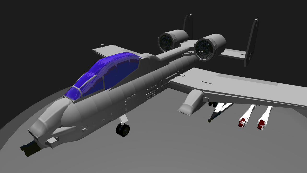 SimplePlanes | A-10 Thunderbolt II N/AW