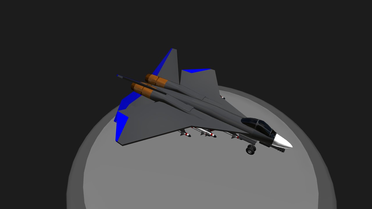 SimplePlanes  F-36C Hellbird
