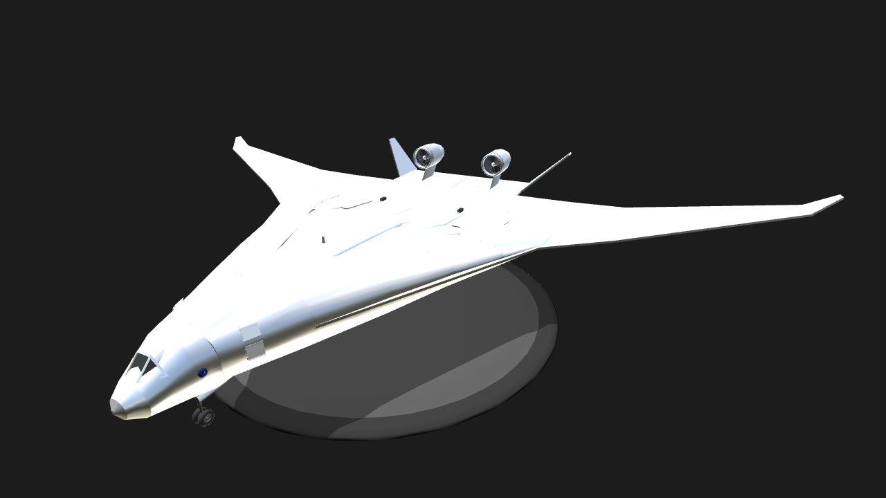 SimplePlanes | Boeing BWB X-48