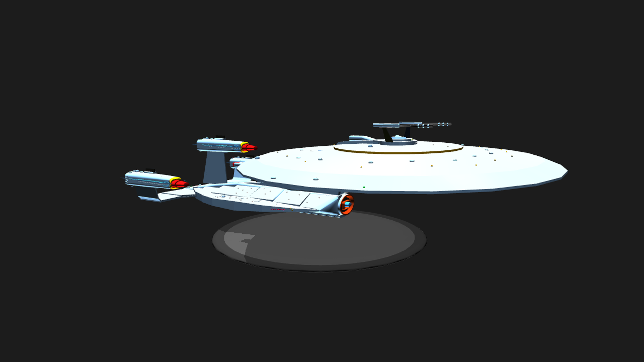 Simpleplanes Galaxy Class Starship Refit