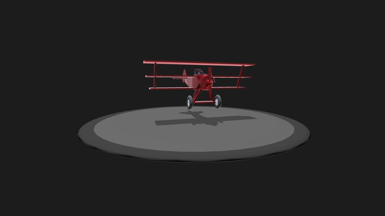 SimplePlanes | Fokker Tri Plane
