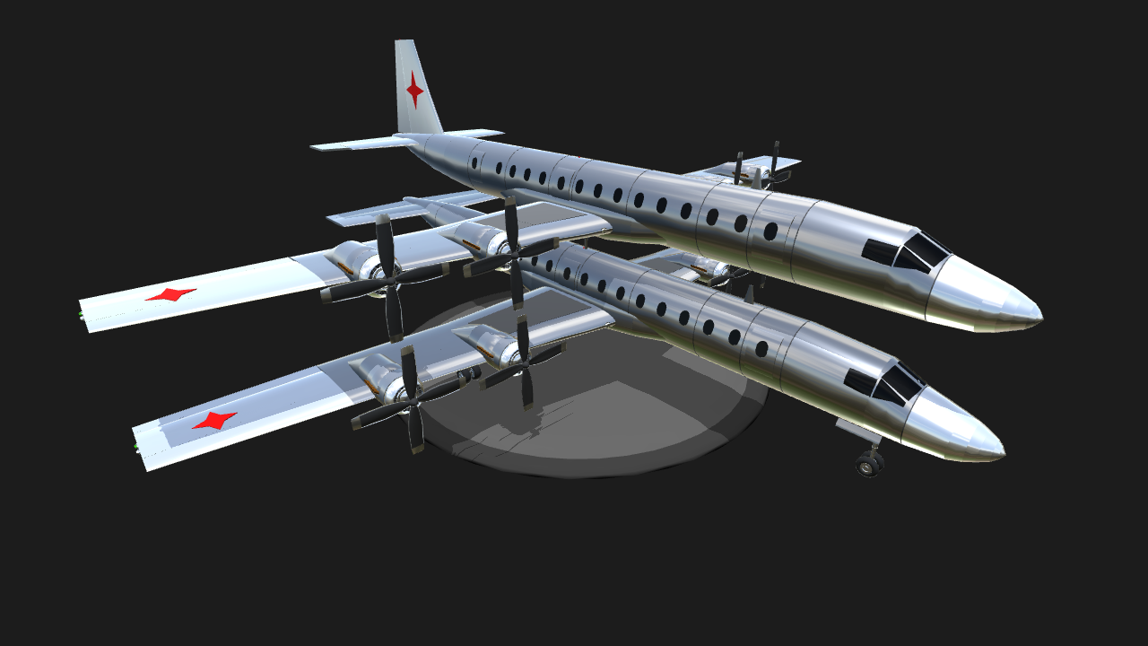 double decker plane