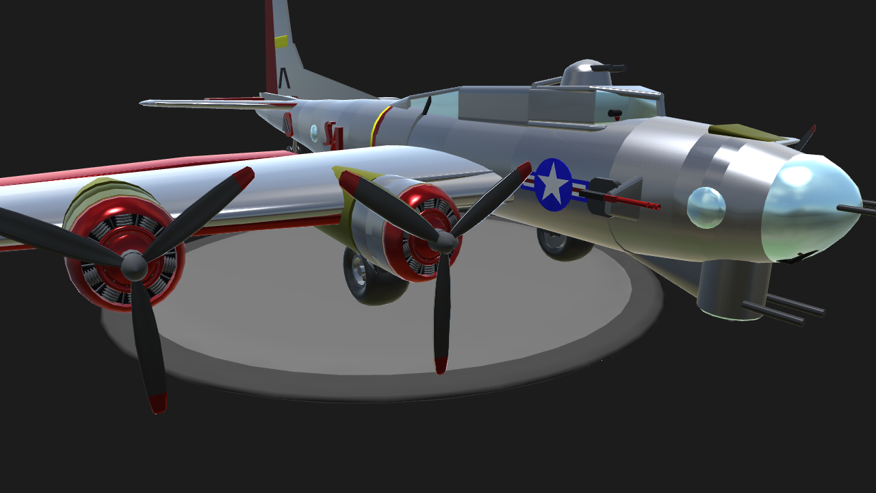 SimplePlanes | B17 Bomber Flying Fortress