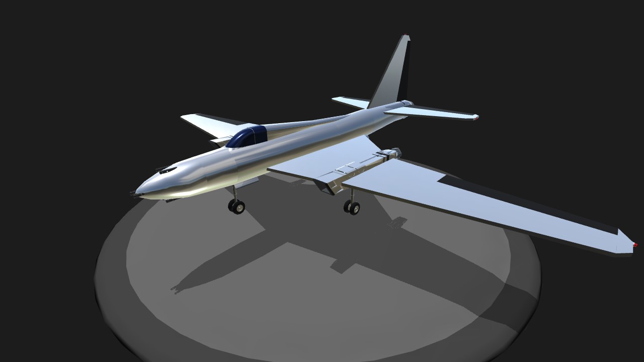 SimplePlanes | Orthodox First-Generation Jet Fighter