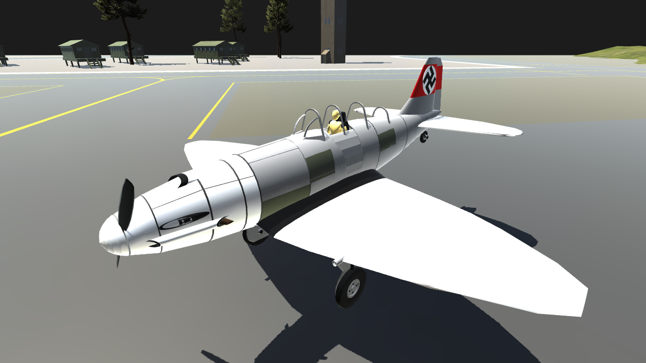 SimplePlanes | Heinkel He.112-B