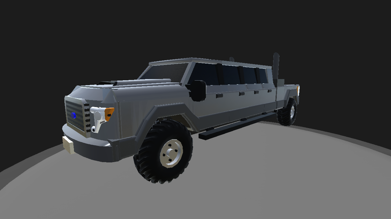 Simpleplanes Mega Ford 8 Door Customised Truck