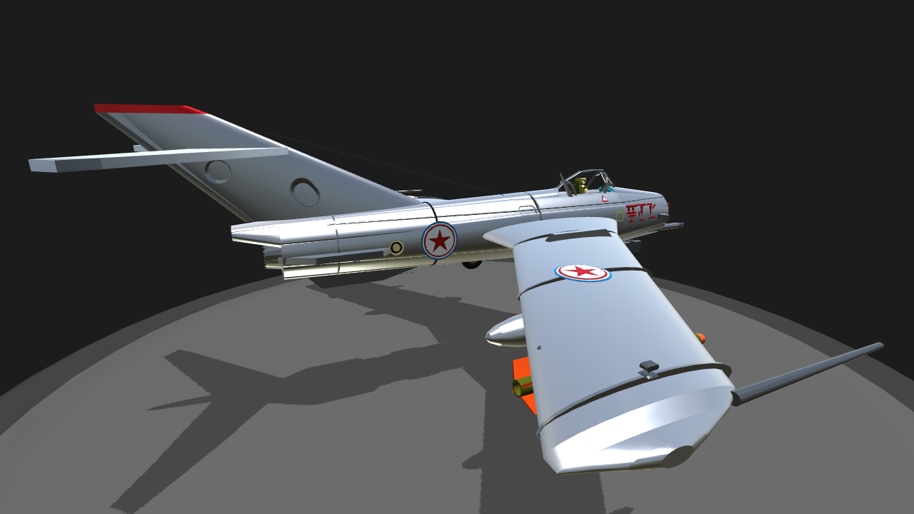 SimplePlanes | Mikoyan Gurevich MiG-17 “Fresco” North Korean Peoples AF