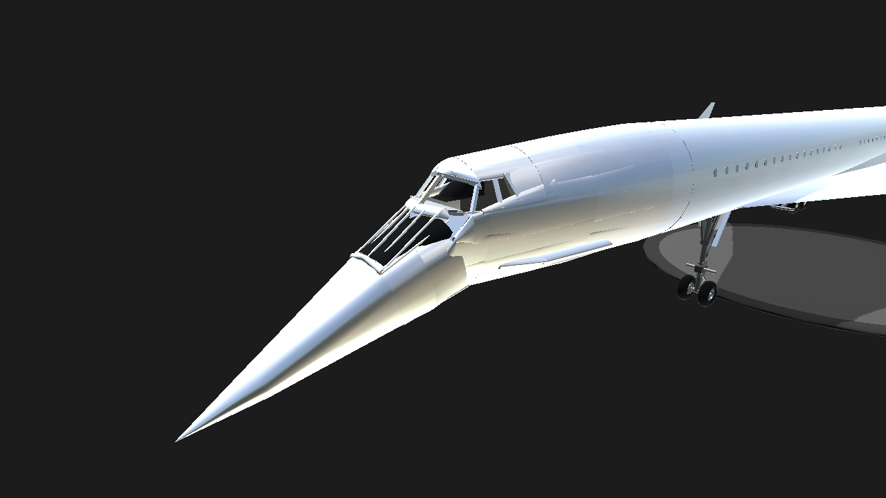 SimplePlanes | BAC Aerospatiale Concorde Virtual Cockpit W.I.P.