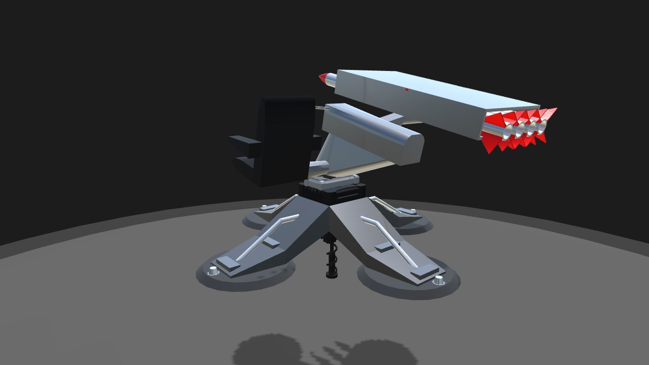 SimplePlanes  Anti-Air Missile launcher 2.0
