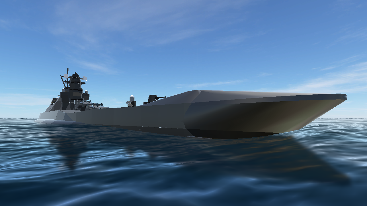 Simpleplanes Federation Battleship Yamato Kai Version1 2030