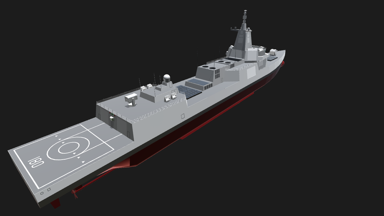 SimplePlanes | type 055 destroyer