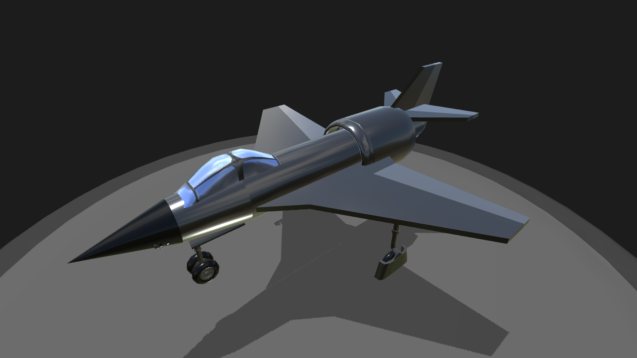 SimplePlanes | Extra thicc-Turbofan jet fighter concept