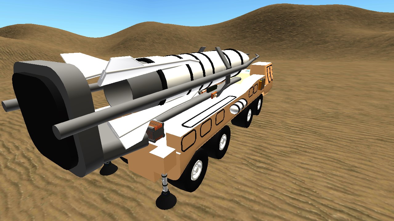 SimplePlanes  SS-1A/R-17 Scud-A Missile Launcher