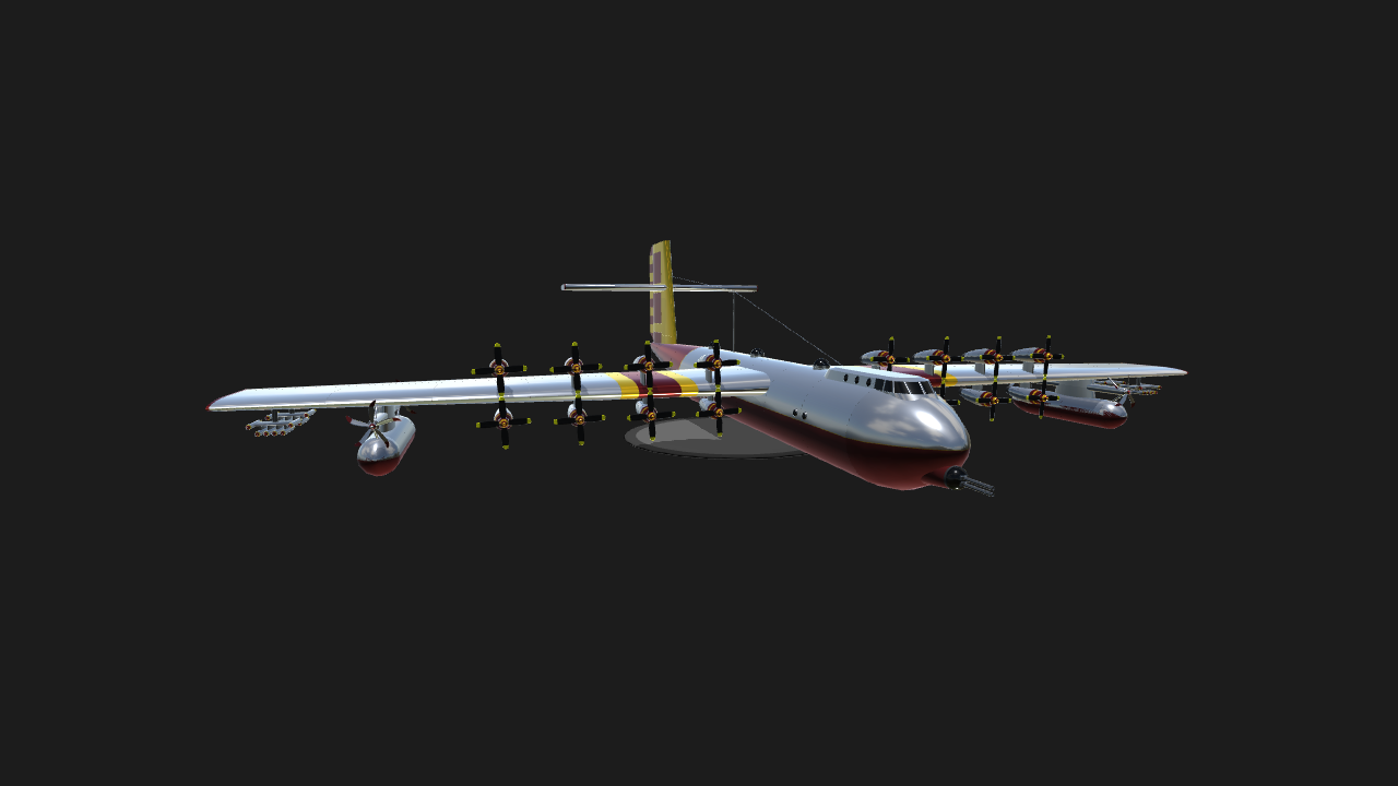 Simpleplanes X 248 Kraken Flying Ship