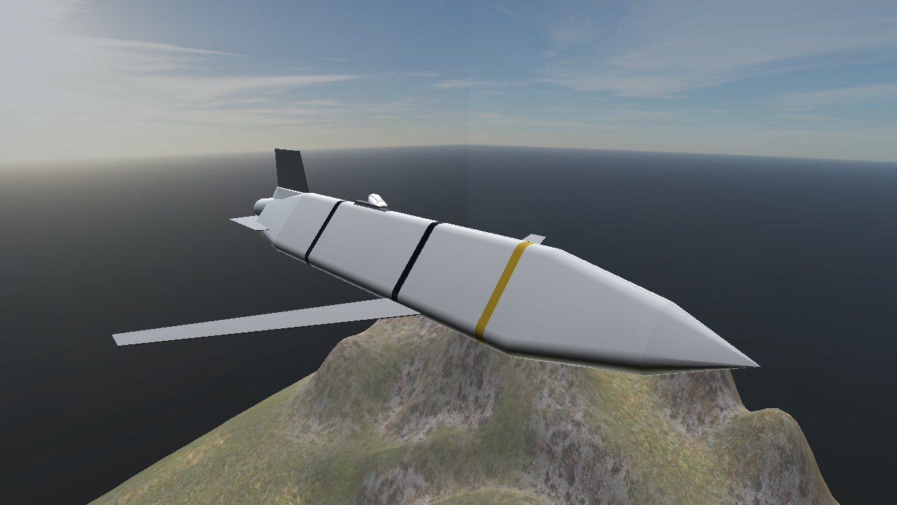 SimplePlanes | AGM-158C LRASM (Long Range Anti Ship Missile)