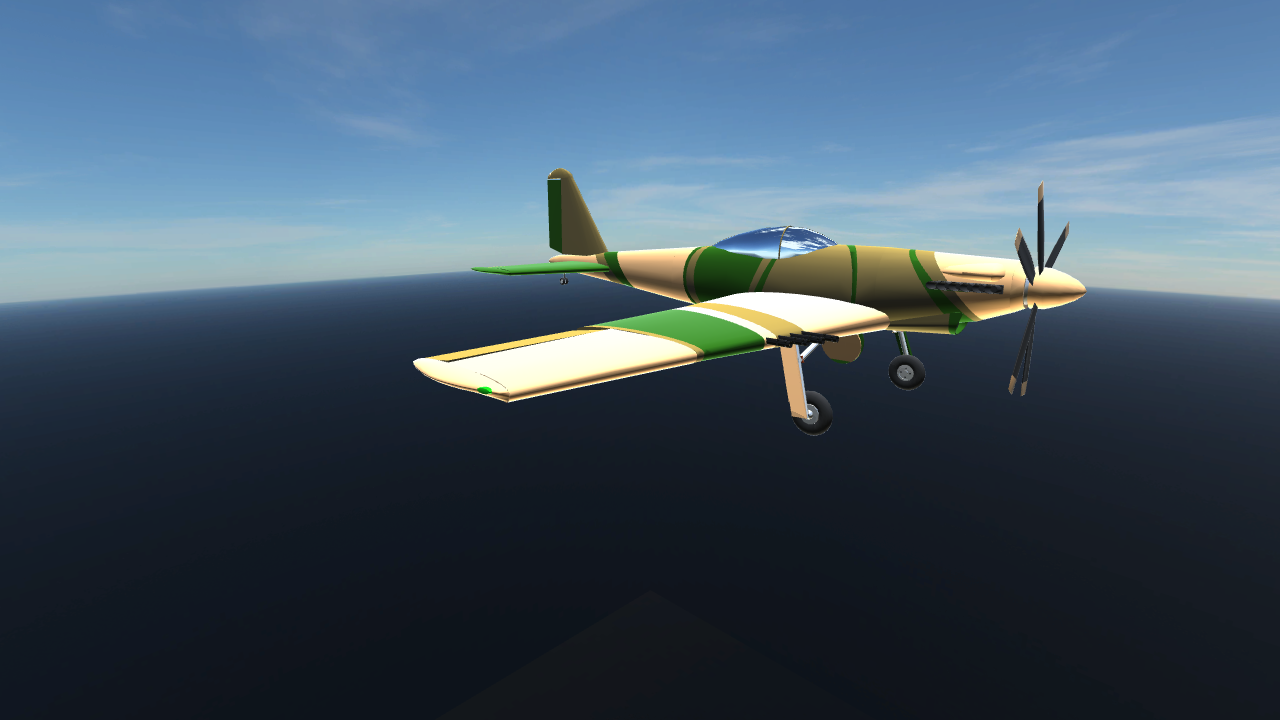 SimplePlanes | Modern Propeller Fighter