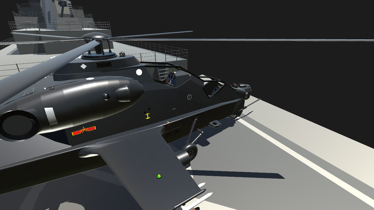 SimplePlanes | (WEBW) China WZ-10 Attack Helicopter