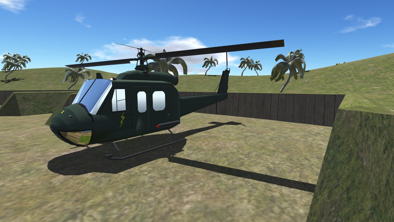minecraft huey helicopter