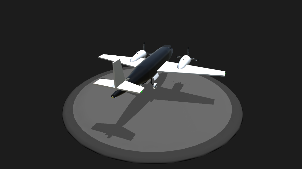 SimplePlanes | Twin engine propeller Plane