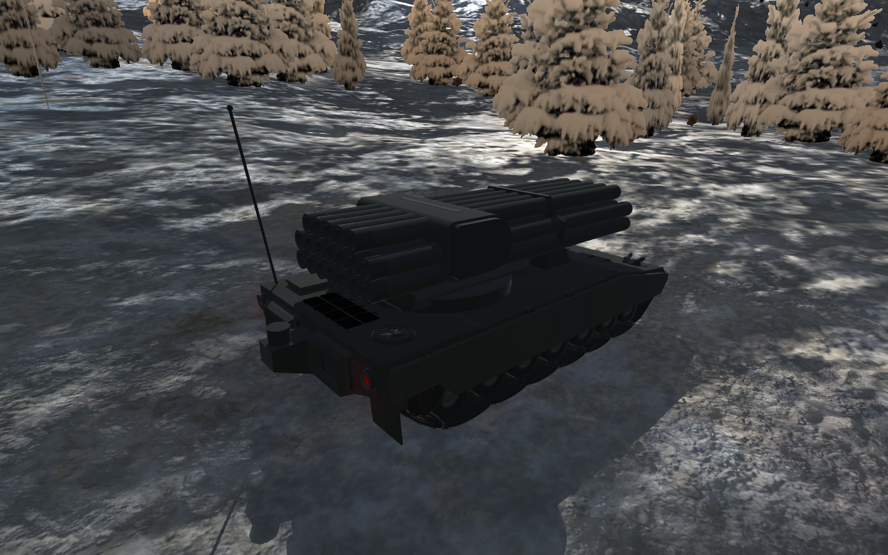 SimplePlanes | M204 Slavianka MLRS