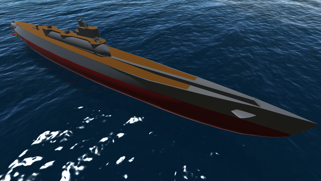 Simpleplanes I 400 Class Submarine