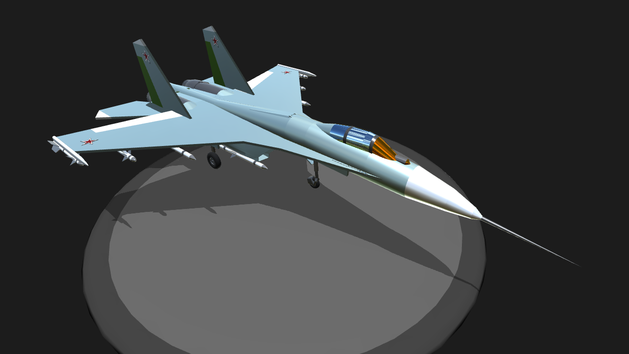 SimplePlanes | Sukhoi Su-27 Flanker B