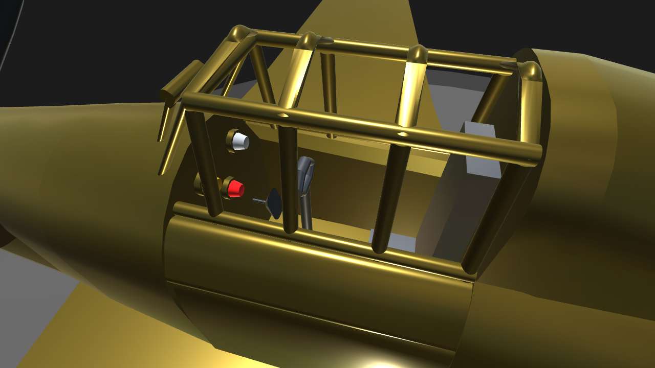 SimplePlanes | Hawker Hurricane MK1 (first actual cockpit)