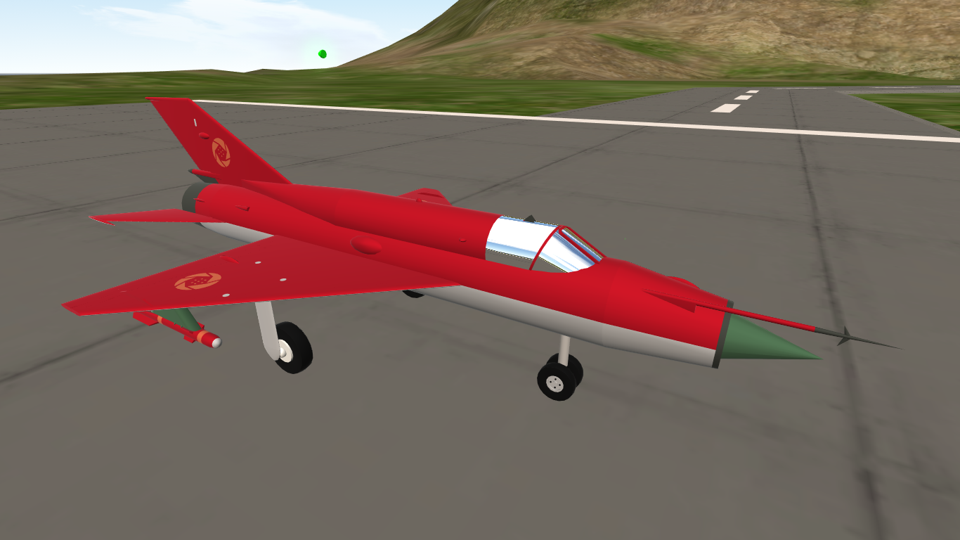 Simpleplanes Ace Combat 7 Mig 21 Pyro With Special Weapons