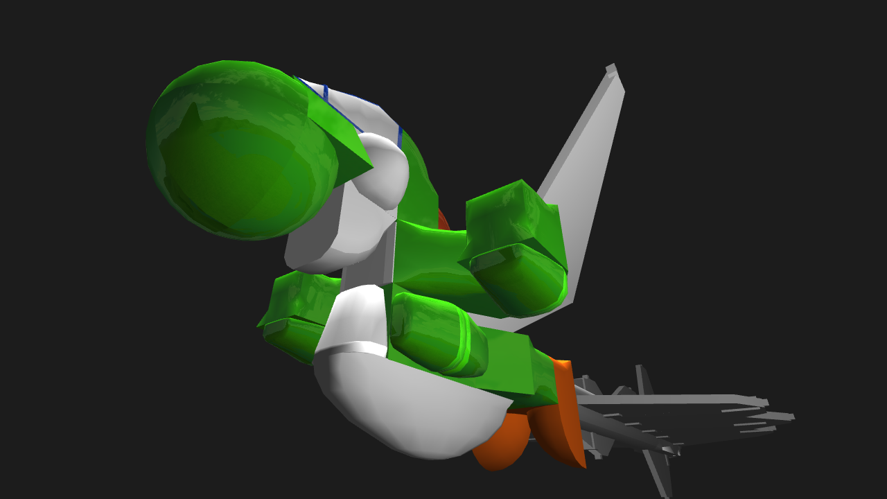 yoshi flying toy