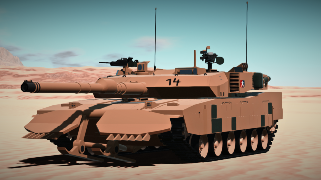 SimplePlanes | M39A2 Mastodon MBT