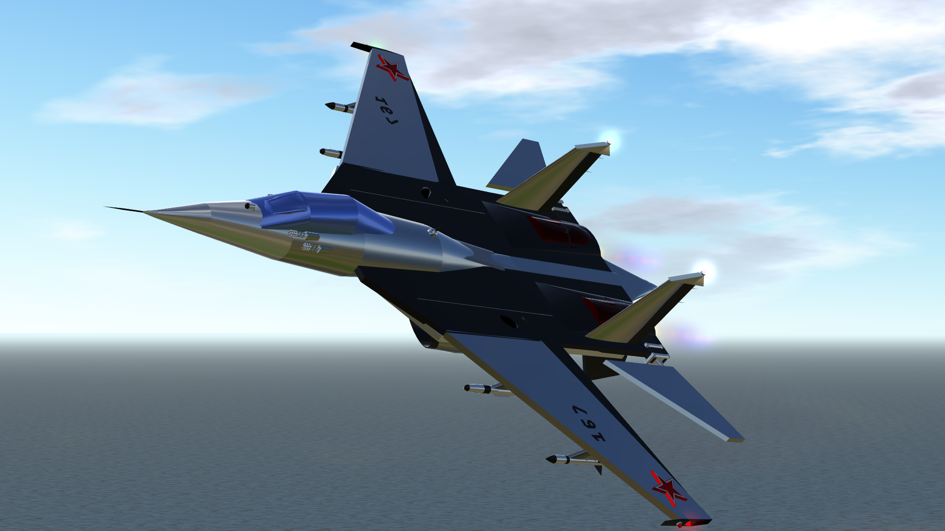 SimplePlanes | Sukhoi Su-27 "Flanker"