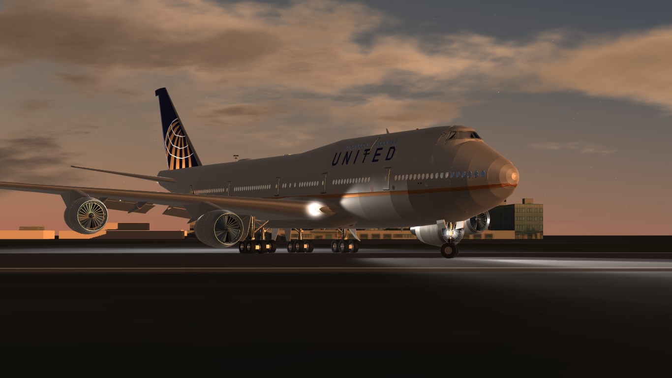 SimplePlanes | Boeing 747-400 United