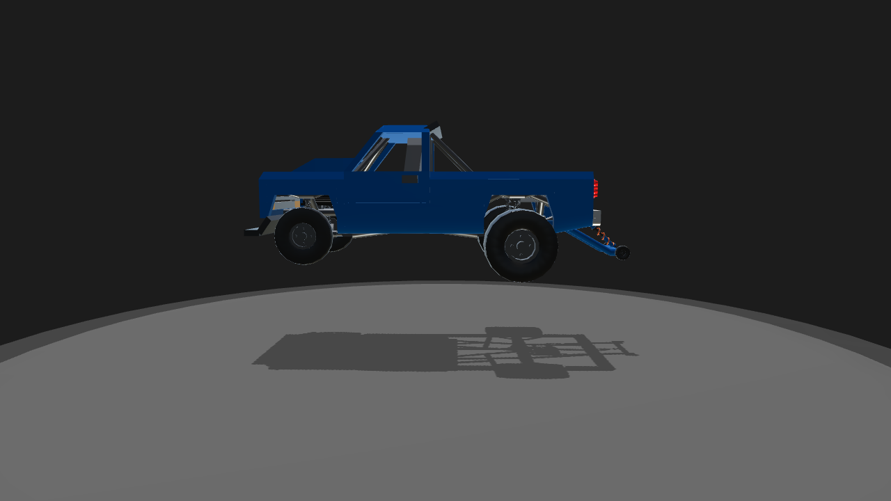 simpleplanes chevy c10 drag truck aka old blue simpleplanes