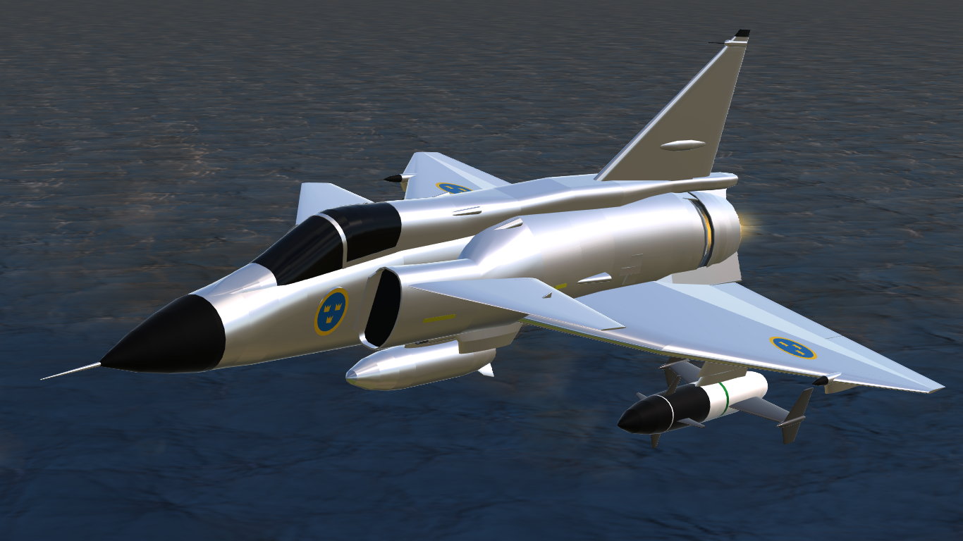 SimplePlanes | Saab 37 Viggen