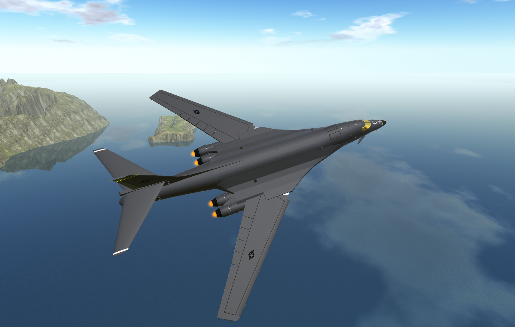 SimplePlanes | Rockwell B1-B Lancer V2