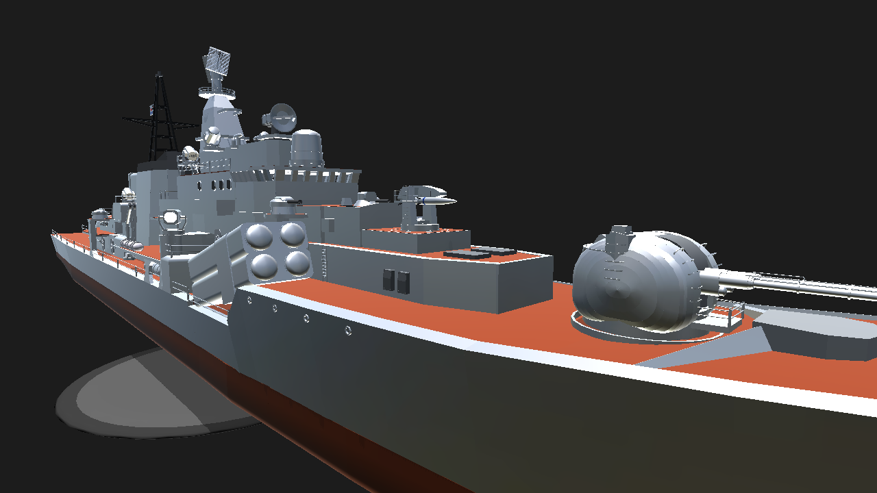 SimplePlanes | Project.956 Sovremenny class Soviet Destroyer